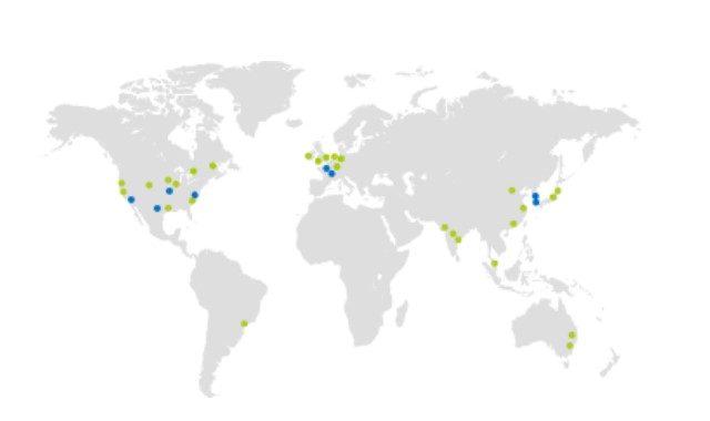 El programa permite una escala global a 34 regiones locales en un Click