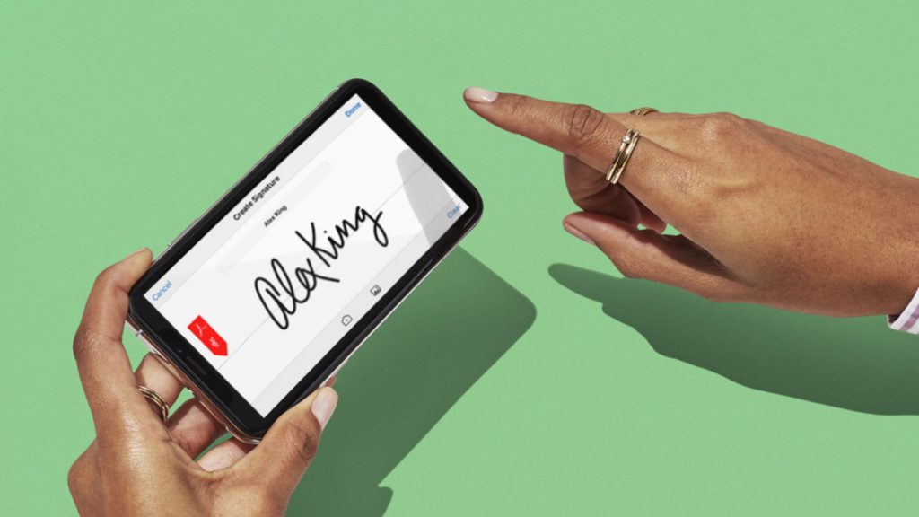 Adobe Sign firma electronica