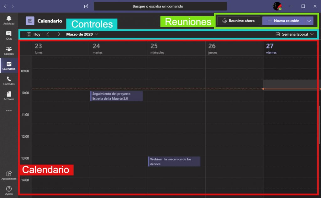  Calendario Microsoft Teams App Home