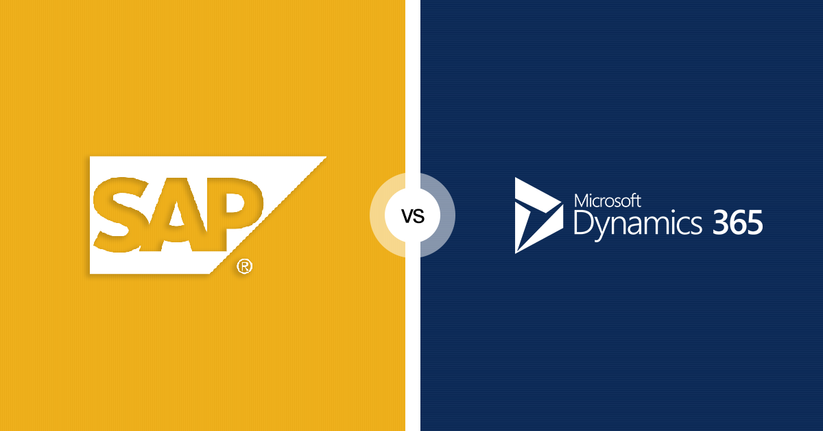 Comparativa SAP vs Dynamics365