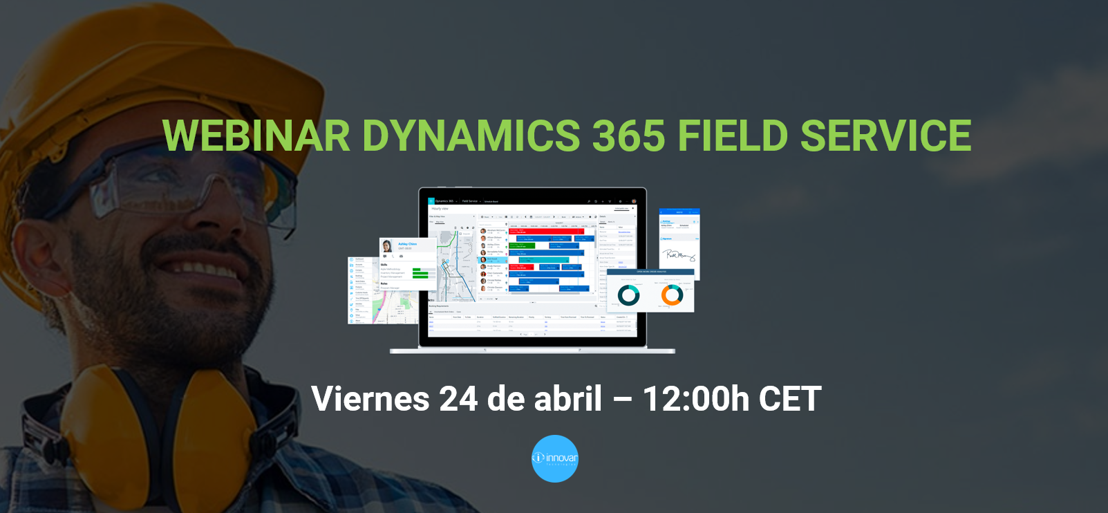 Webinar Online Gratuito sobre Dynamics 365 Field Service