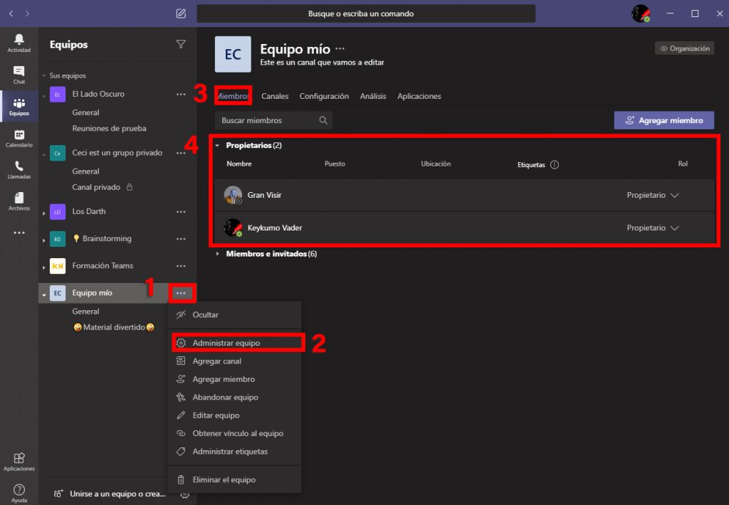 Cómo saber quién es el propietario de un Equipo