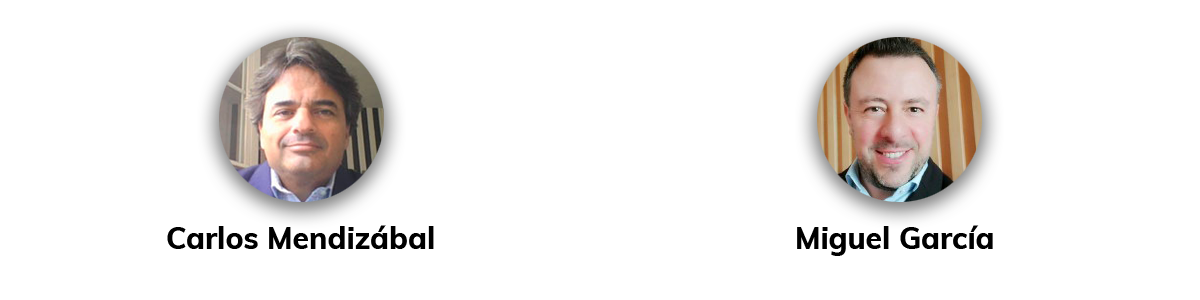 Carlos Mendizábal y Miguel García