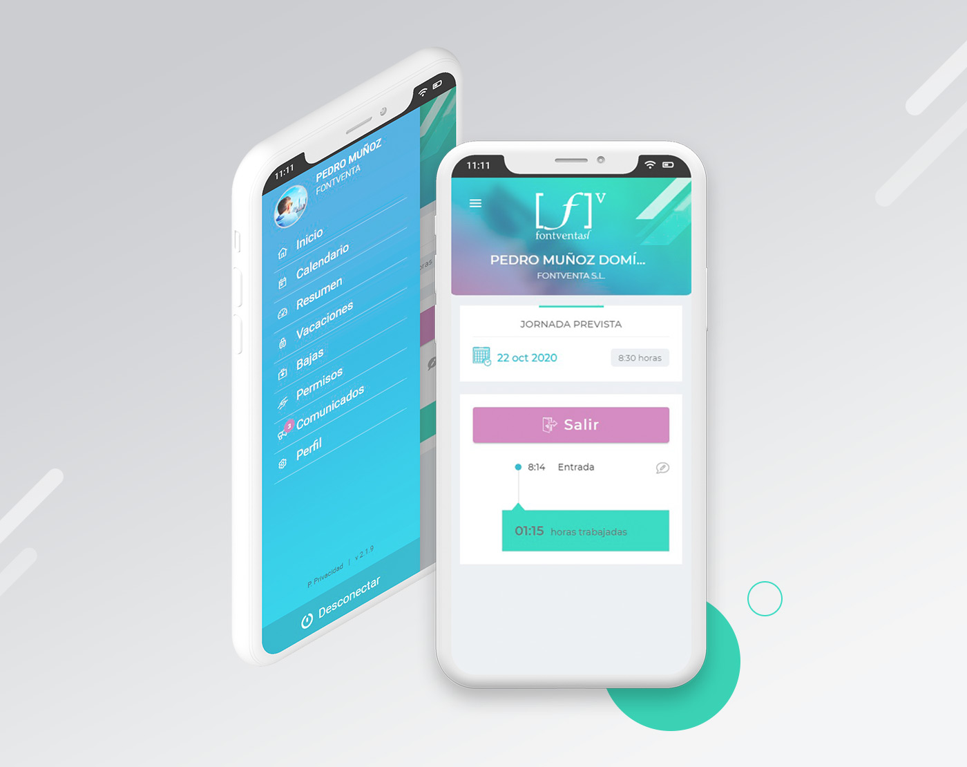 Pantalla inicio Track People