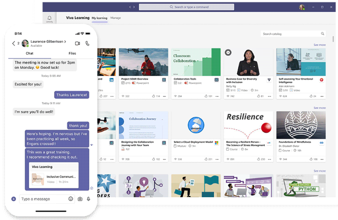 Microsoft presenta la plataforma “VIVA”, productividad y bienestar en el trabajo 