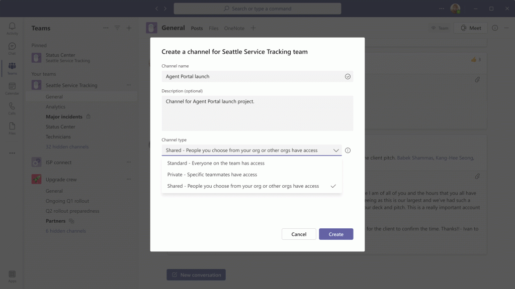 Microsoft teams connect
