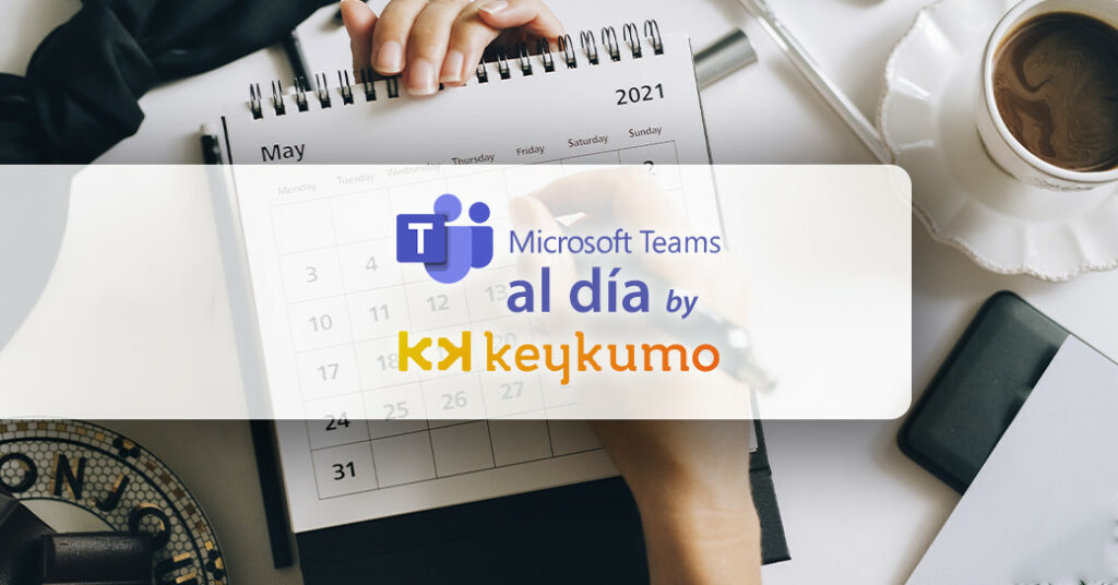 Calendario compartido en canal de Microsoft Teams