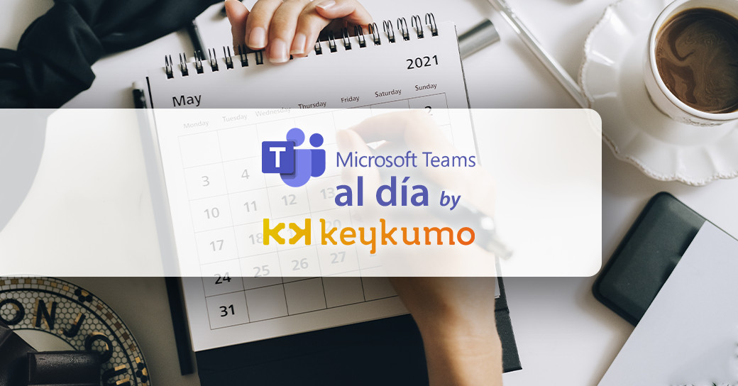 Calendario compartido en canal de Microsoft Teams