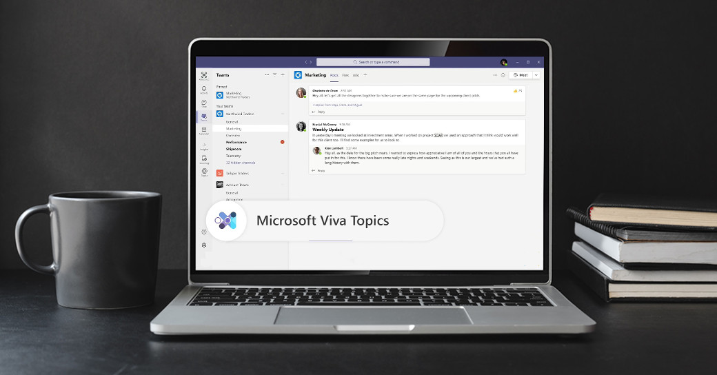 Qué es Microsoft Viva Topics