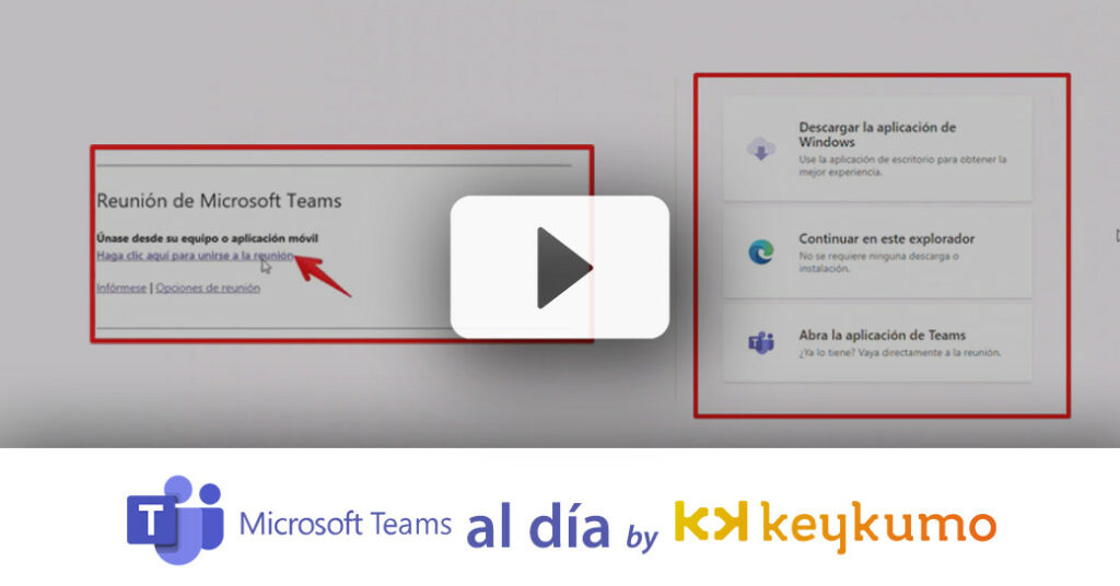cómo acceder a una reunión de Microsoft Teams sin tener Teams y sin necesidad de instalar nada