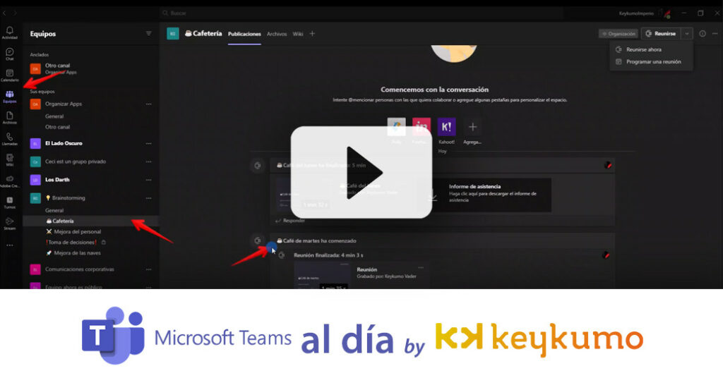 ¿Cómo grabar una reunión de Microsoft Teams?