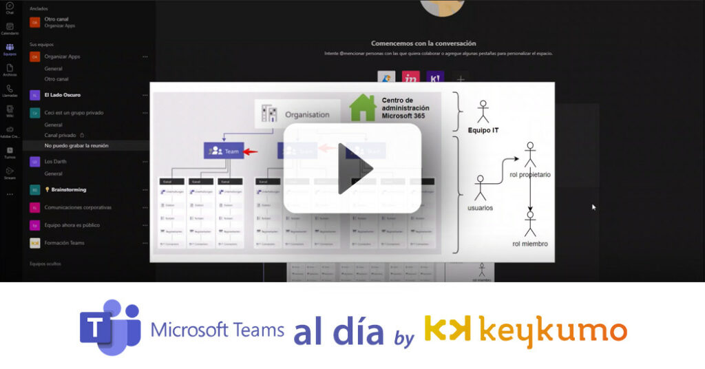 Teams al día. No puedo grabar la reunión de Teams [2021]