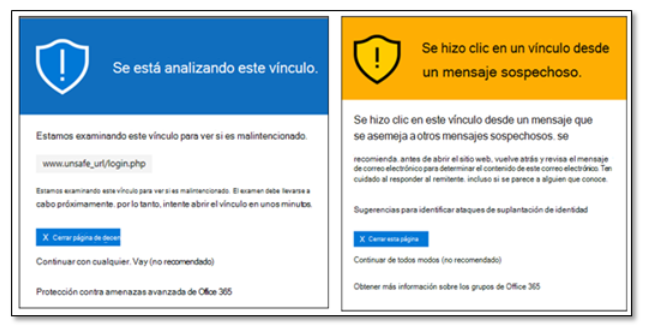 Licencia  Defender para Office 365 Plan 1 - URLs seguras y datos adjuntos seguros 

