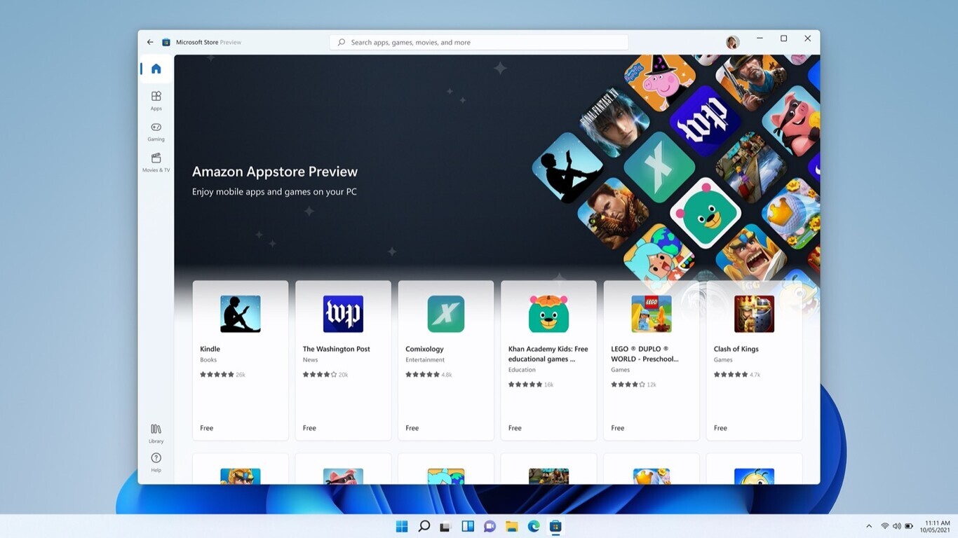 Ya puedes probar las aplicaciones de Android en Windows 11