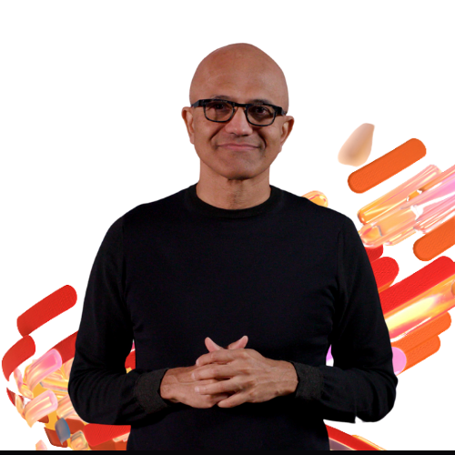Satya Nadella, CEO de Microsoft en Inspire 2021