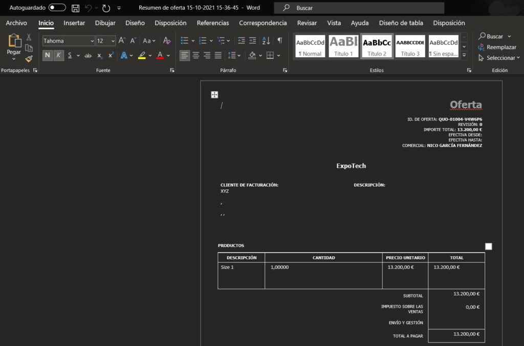 Integración de Dynamics 365 y Office 365