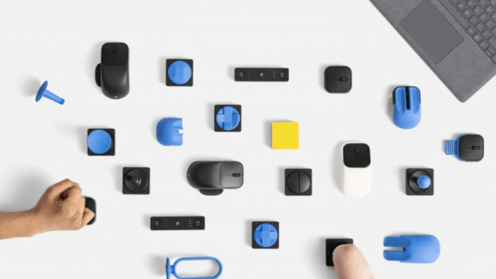 Microsoft revela su línea de accesorios adaptables