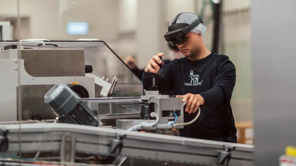 HoloLens 2 ayuda a los empleados de Novo Nordisk a ver el trabajo de nuevas maneras
