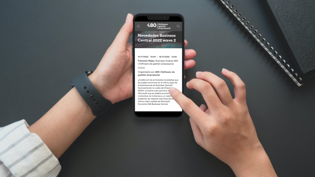 Descubre todas las novedades de Business Central 2022 Wave 2 Webinar 480